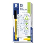 STAEDTLER 307-9 Noris Handwriting Pen - Black (Box of 10)