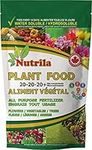 Nutrila 20-20-20 + Micronutrients Fertilizer, All-Purpose Complete Soluble Plant Food for Flowers, Vegetables and Trees (2.2 lb)