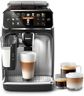PHILIPS 5400 Series Bean to Cup Coffee Machine – 12 Coffee Varieties, LatteGo Milk Frother, Fastest-to-Clean, Ceramic Grinder, Fully Automatic Espresso & Cappuccino maker – Black, Silver (EP5446/70)