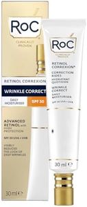 RoC - Retinol Correxion Wrinkle Correct Daily Moisturiser SPF 30 - Hydration SPF Cream with Retinol & Vitamin E - Anti-Wrinkle & Aging Skincare - UVA/UVB Protection - 30 ml