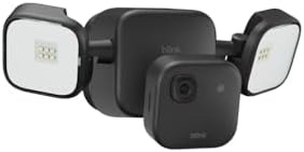 Blink Outdoor 2K+ Floodlight Camera (newest model) — Wireless smart security camera, 2K video resolution, 700 lumens, two-year battery life, Sync Module Core included — 1 camera system