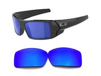 Galaxy Replacement lenses For Oakley Gascan Polarized 100% UVAB Protection (Blue)