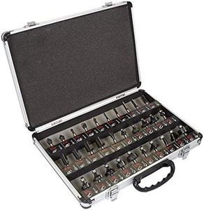 Trend 30 Piece Router Bit Starter Set, 1/4 Inch Shank, Tungsten Carbide Tipped, Aluminium Case Included, SET/SS31X1/4TC
