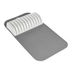 madesmart Classic Large Knife Mat Soft-Grip, Non-Slip Drawer, Long-Lasting Home Organization, BPA Free, White