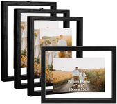 WIFTREY 4x6 Floating Picture Frames