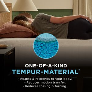 Tempur-Cloud 2-Inch Queen Mattress Topper – Pressure-Relieving Foam