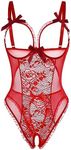 Avidlove Women Lingerie Lace Teddy 