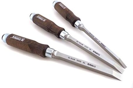 Narex Czech Steel 3 piece set 6 mm, 10 mm, and 12 mm Mortise Chisels by Narex