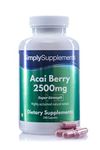 Acai Berry 2500mg | Vegan & Vegetarian Friendly | Manufactured in The UK | 240 Capsules