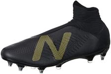 New Balance Unisex TEKELA V4 PRO SG Football Shoe, Black, 6 UK