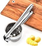 AL-FAHMI Stainless Steel Potato Ricer Masher Heavy Duty Potato Ricer Lemon Squeezer Fruit Presser Vegetable Peeler