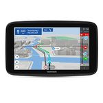 TomTom Car Sat Nav GO Discover, 7 Inch, with Traffic Congestion and Speed Cam Alerts thanks to TomTom Traffic, World Maps, Quick-Updates via WiFi, Parking Availability, Fuel Prices, Click-Drive Mount