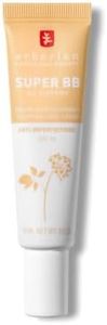 Erborian - Super BB Cream with Ginseng - High Coverage Tinted Face Care Anti-Imperfections - Complexion Corrector and Perfecter - Sun Protection SPF 20 - Korean Cosmetic - Nude 15ml