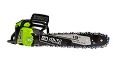 Greenworks PRO 80V 18-Inch Chainsaw, Battery and Charger Not Included, 2021102HDBT