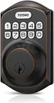 TEEHO TE001 Keyless Entry Door Lock with Keypad - Smart Deadbolt Lock for Front Door with 2 Keys - Auto Lock - Easy Installation - Oil-Rubbed Bronze