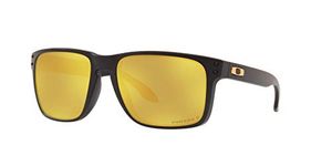 Oakley Men's OO9417 Holbrook XL Square Sunglasses, Matte Black/Prizm 24K Polarized, 59 mm