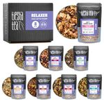 Tiesta Tea - 8 Herbal & Rooibos Tea Dry Flight Set, Premium Loose Leaf Variety Pack with Herbal & Chamomille Tea - 8 Resealable Sample Pouches