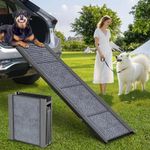 PetRuna Dog Ramp for Car 63" Long &