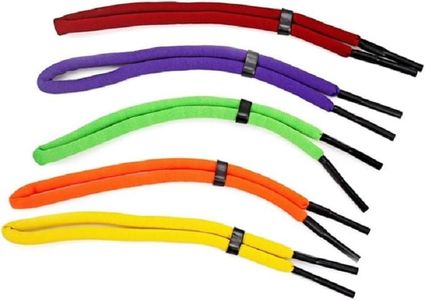 5 Pcs Floating Sunglass Strap Adjustable Floating Foam Glasses Strap Eyewear Retainer Safety Sport Sunglasses Strap (Style 1, One size)