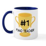 CafePress Piano Teacher Award Mug 11 oz (325 ml) Ceramic Coffee Mug