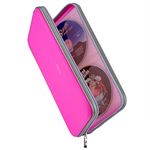 Wismart 72 Capacity Heavy Duty CD DVD Blu-ray Media Case Storage Holder Organizer Wallet (Peachblow)