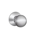 Schlage F10ORB626 Orbit Passage Knob, Satin Chrome