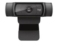 Original Logitech C920e HD 1080p Webcam (Mic-Disabled), 30fps Video Calling, Clear Stereo Audio, Works with Skype, Zoom, FaceTime, Hangouts,, MS. Teams, PC/Mac/Laptop/Macbook/Tablet (No tripod)