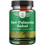 Nature's Craft Saw Palmetto for Men - Herbal-based Saw Palmetto Capsules with Saw Palmetto Extract to Assist with Symptoms Related to Urologic Conditions - Third Party Tested Men’s Health 100 Capsules