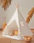 Kids Teepee Tent with Mat & Light S