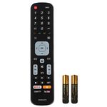 New EN2AU27S Replaced Remote Control for Sharp AQUOS 4K Smart TV LC-50N7003U LC-65N7003U LC-43N7003U LC65N7003U LC55N7003U LC43N7003U LC50N7003U LC-55N7003U with NETFLIX and YouTube Keys Two Batteries