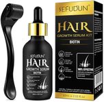 Generic 5% Minoxidil for Men and Women Hair Growth Kit, Minoxidil for Men Beard Growth Kit, Biotin Hair Growth Serum & 5% Minoxidil Treatment for Stronger Thicker Longer Hair -2.02 Fl.Oz