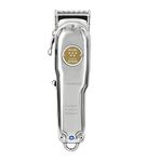 Wahl Professional 5 Star Cordless Senior Clipper Metal Edition with Charge Stand, Plated Adjustable Blades, Lithium Ion Battery, 80 Minute Run Time- for Professional Barbers and Stylists-Model 3000112