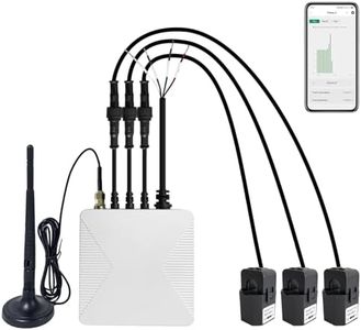 OWON Tuya Wi-Fi Bi-Directional Energy Monitor with 3 x 120 A Clamp