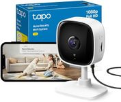 Tapo TC60 Indoor Camera House Security Camera, WiFi Camera, No Monthly Fee, AI Detection, Pet Camera, Baby Camera Monitor, CCTV, 2-way Talk, Advanced Night Vision, Works with Alexa & Google
