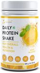 Mypro Sport Nutrition Daily Protein Shake 118 kcal Calories,25 Vitamin,Minerals & 7 Herbs,Provide Energy,Support Immunity & bone Health-For Men & Women Mango Milk Shake Flavor -400Gm-40 Servings