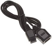 Retro-Bit Controller Extension Cable-Black, Sega Genesis