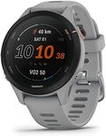 Garmin Forerunner 255S Small Easy to Use Lightweight GPS Running Smartwatch, Advanced Training and Recovery Insights,Safety and Tracking Features included, Up to 12 days Battery Life, Powder Grey