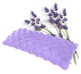 Lookix Lavender Eye Pillow- a Natural Soothing Hot & Cold Aromatherapy Eye Mask for Yoga, Meditation, Relaxation (Lavender)