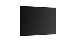 ALLboards Glass Chopping Board Black Classic Black 60x52cm Cutting Board Splashback Worktop Saver for Kitchen Hob Protection Hot Cover Heat Resistant Multi-Glass Plate Dishes Pad Work Surface