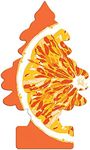 Little Trees Air Freshener Tree MTR0084B Orange Juice Fragrance For Car Home Boat Caravan - 24 Pack