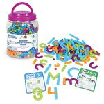 Learning Resources Skill Builders! Letter & Number Maker Classroom Set, 200 Pieces, Age 5+, counting, alphabet, number skills, teacher supplies, school supplies, letters and numbers