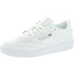 Reebok Classics Women's Club C 85, White/Light Grey, 7 M US