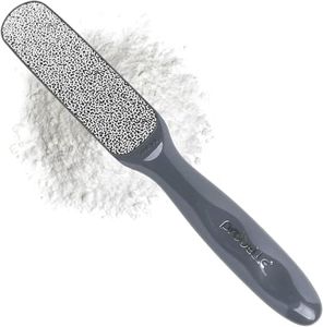 Probelle Double Sided Multidirectional Nickel Foot File Callus Remover - Immediately Reduces calluses and Corns to Powder for Instant Results, Safe Tool (Dark Grey)
