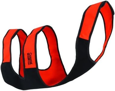 Coastal Pet - Water & Woods Dog Chest Protector by Coastal Pet - Outdoor Safety Vest - Protects From Cuts & Prevents Skin Irritation - No Movement Restriction - Orange, Medium (36-60 lbs.)