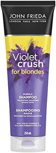 John Frieda Violet Crush Purple Shampoo for Brass Repair of Natural and Colour-Treated Blonde Hair (250 mL)