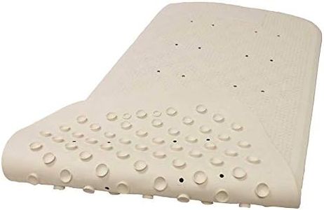NRS Healthcare Bathmat Non Slip Rubber - White, Large
