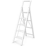 HBTower 5 Step Ladder, Aluminum Lad