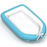 Cherilo Baby Sleeping Bag, Cotton Bedding Set for Infants and New Born Baby Carry Nest, Portable Bassinet Sleeping Pod for Bed, Age 0+ Months, (White Abstract)