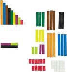 Learning Resources Magnetic Cuisenaire Rods, Early Match Concepts, Multicolor, 64 Pieces, Ages 3+