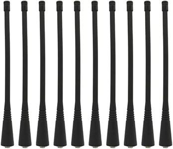 10Pcs UHF CP200 Antenna is Compatible with Motorola HT1250 CP040 CP185 CP200 CP200D CP200XLS GP300 EX500 EX600CT250 PR400 HT750 400-470 MHz 6.6 Inch (16.8CM)